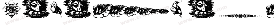 Bodoni Ornaments字体转换
